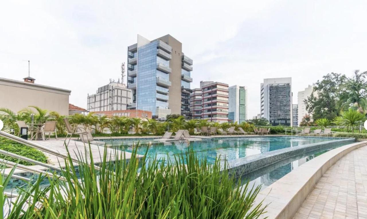 סאו פאולו Apartamento Na Faria Lima E Condominio De Luxo Em Pinheiros מראה חיצוני תמונה