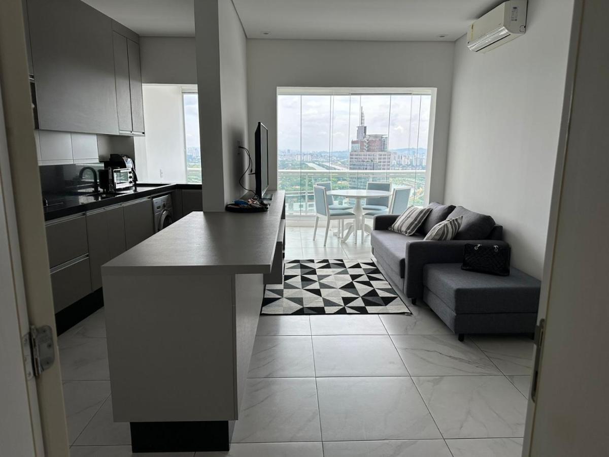 סאו פאולו Apartamento Na Faria Lima E Condominio De Luxo Em Pinheiros מראה חיצוני תמונה